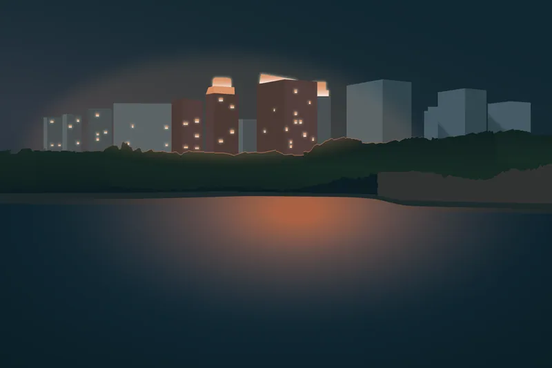 Cityscape Illustration, image 1