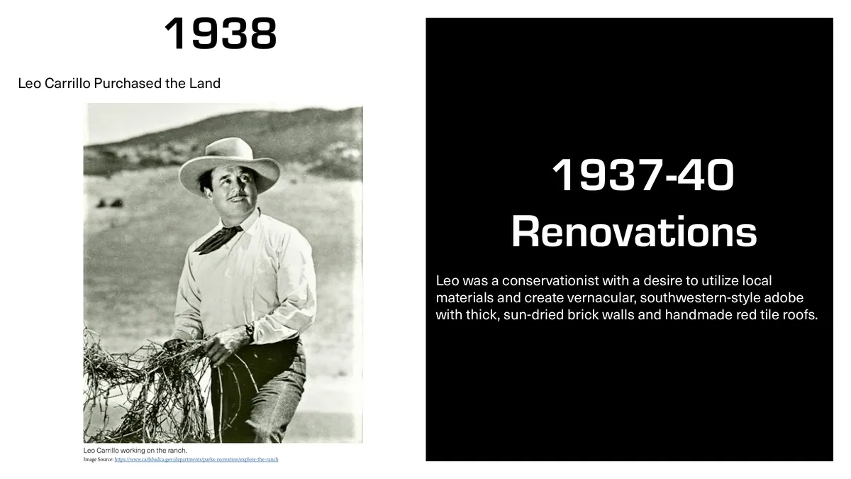 The Historic Architecture of Leo Carrillo Ranch, page 5